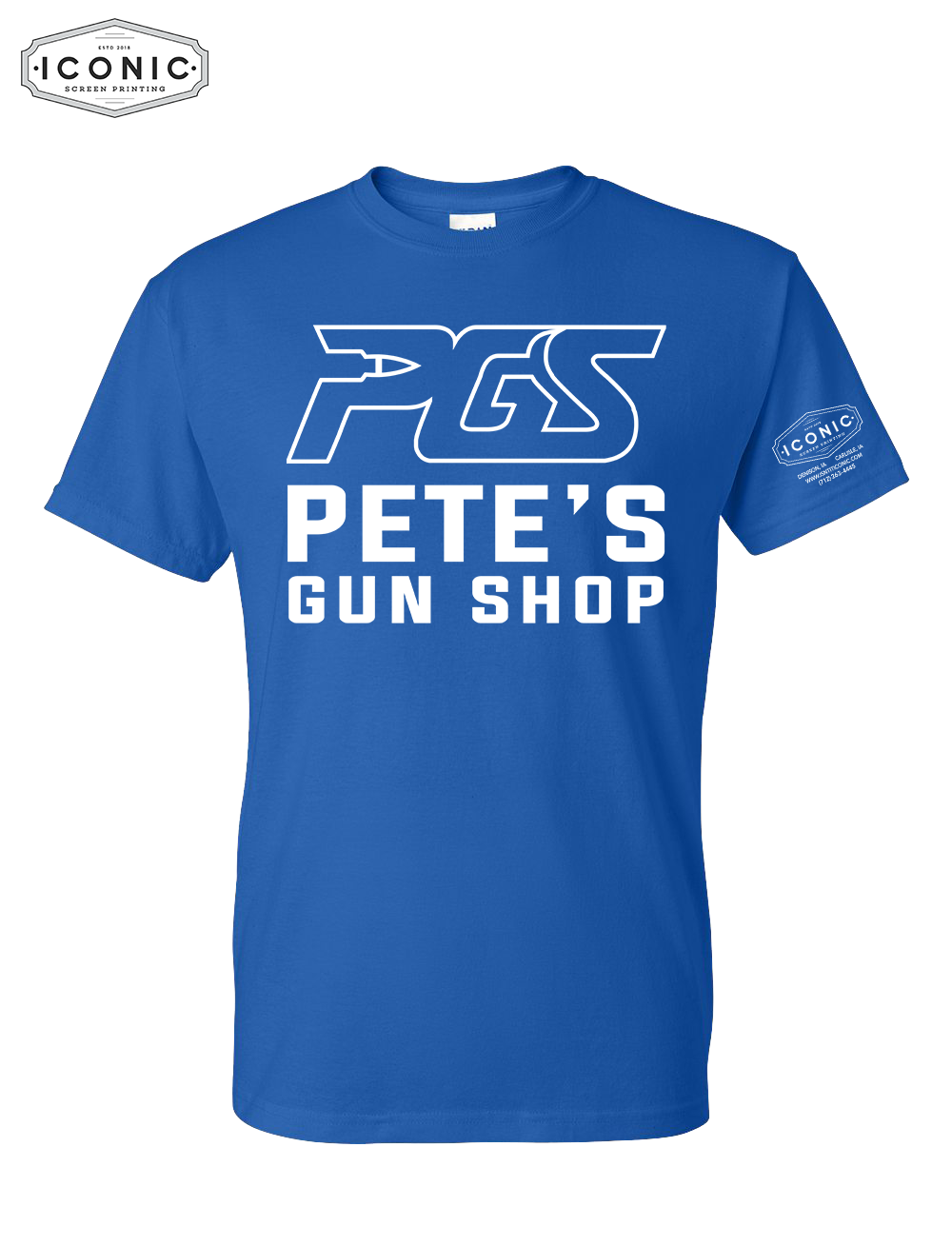 Pete's Gun Shop - DryBlend T-shirt - Clearance