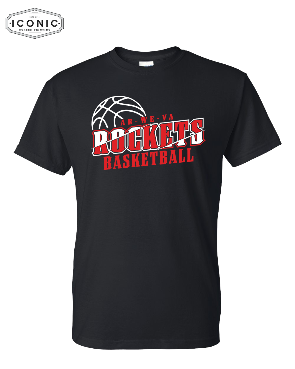 Rockets Basketball - DryBlend T-shirt