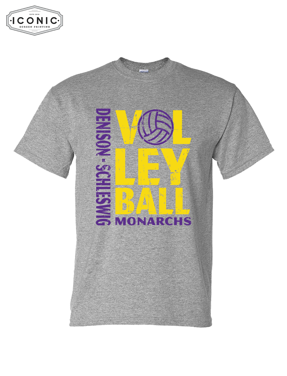 Denison-Schleswig Volleyball - DryBlend T-shirt
