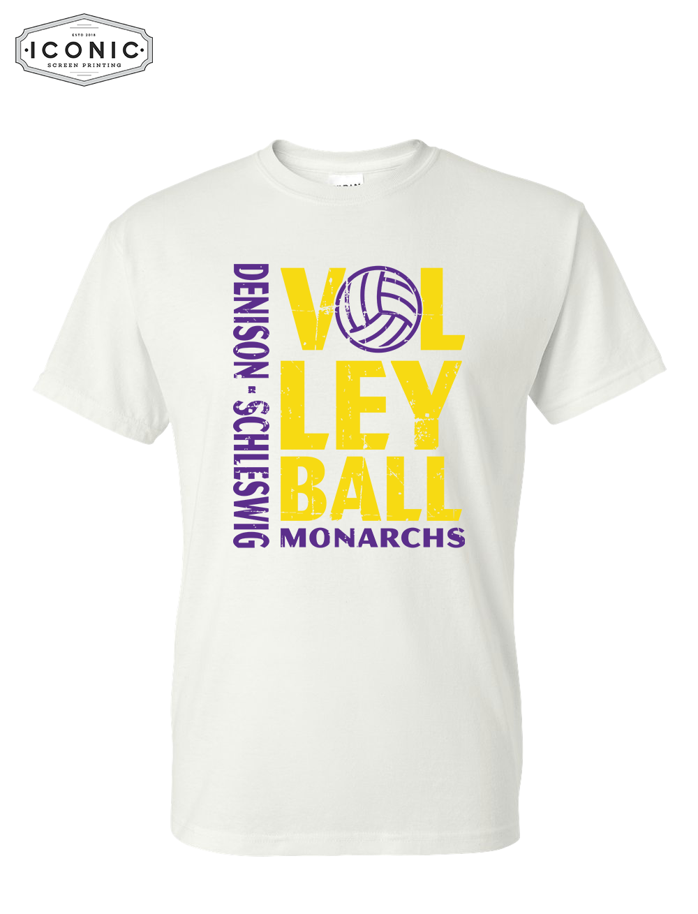 Denison-Schleswig Volleyball - DryBlend T-shirt