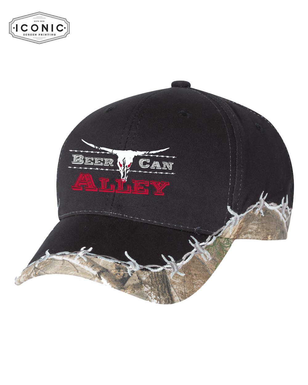 BCA - Camo with Barbed Wire Cap