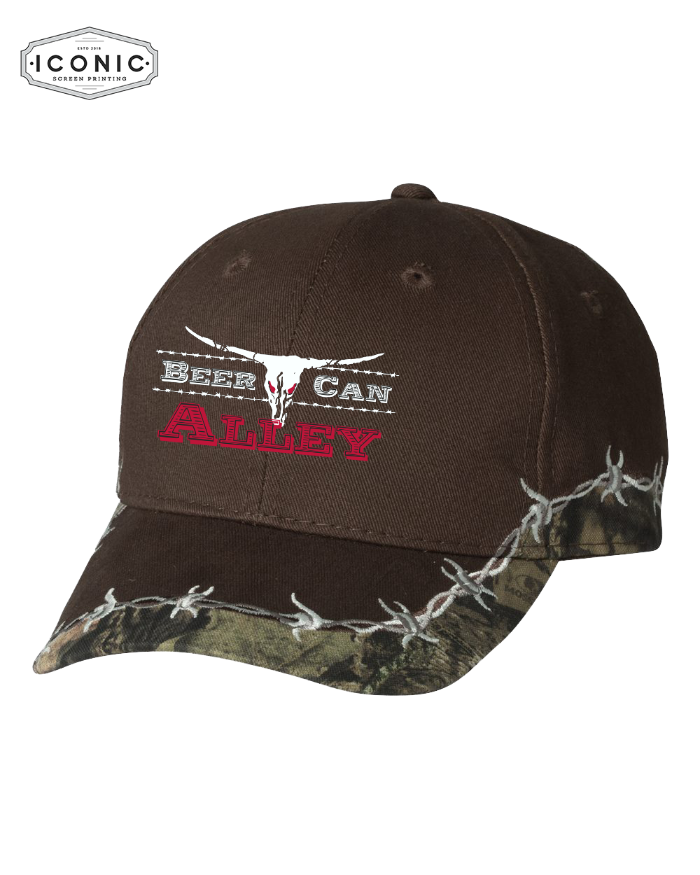 BCA - Camo with Barbed Wire Cap