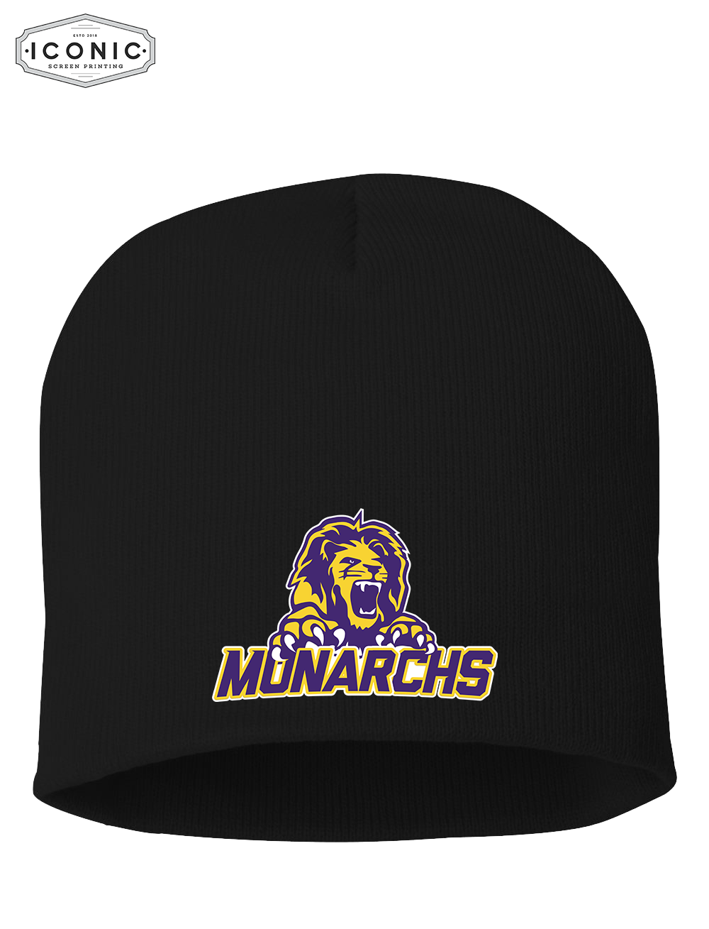 Monarchs Sportman - 8" Knit Beanie