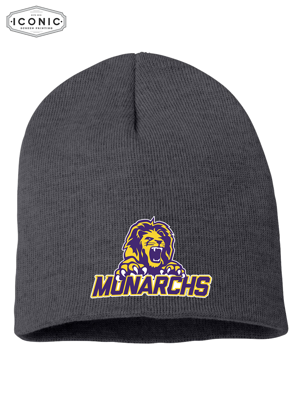 Monarchs Sportman - 8" Knit Beanie