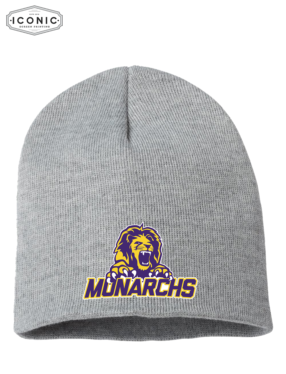 Monarchs Sportman - 8" Knit Beanie