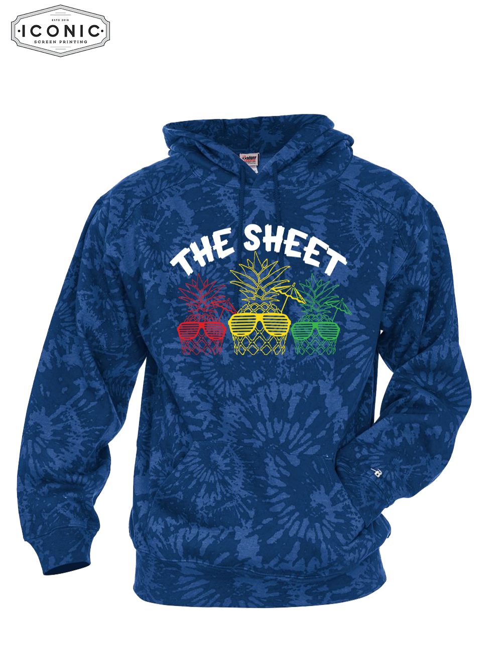 The Sheet Triblend Hooded Sweatshirt