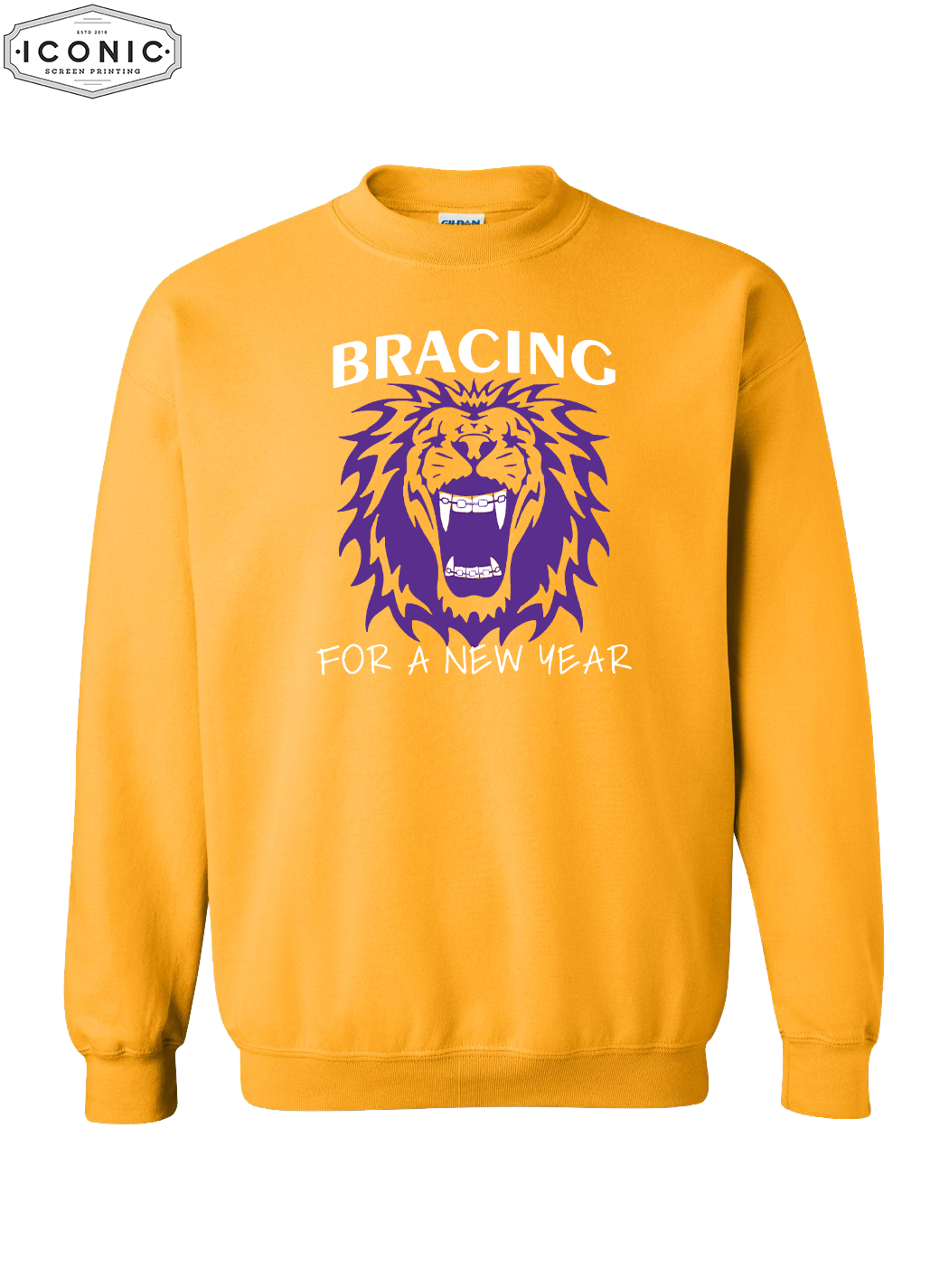 Bracing for a New Year - D4 - Heavy Blend Sweatshirt