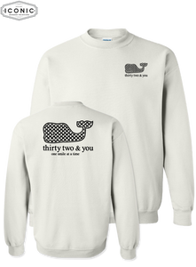 Whale 32 & U - D3 - Heavy Blend Sweatshirt