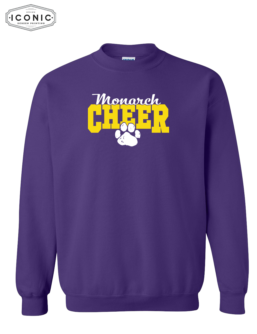 Monarch Cheer Paw - Heavy Blend Sweatshirt