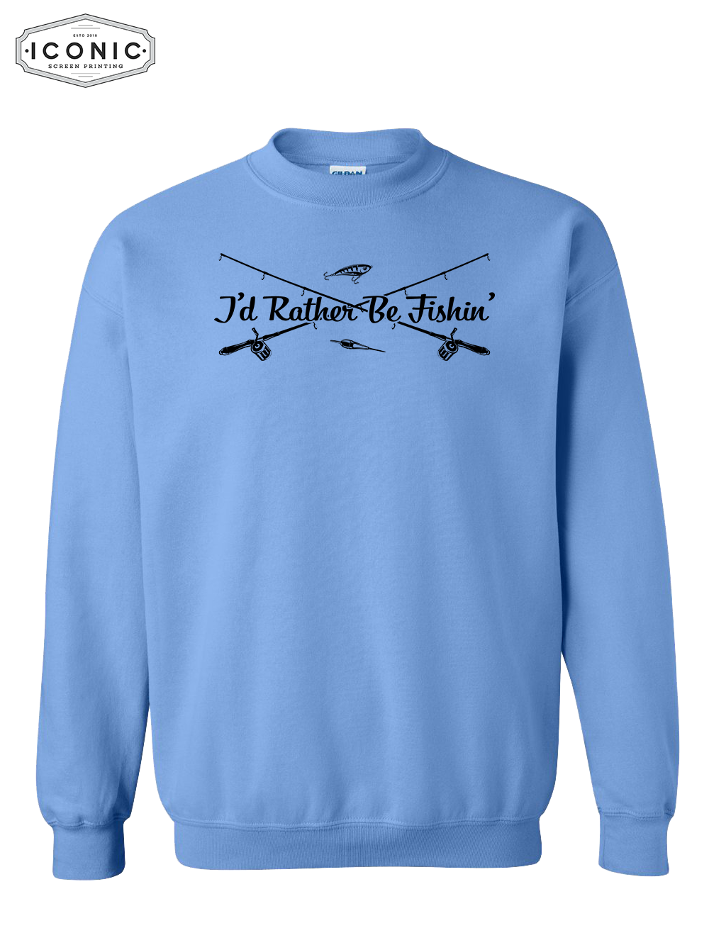 I'd Rather Be Fishin' - Heavy Blend Sweatshirt