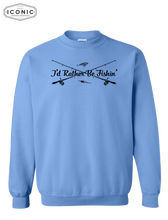 Load image into Gallery viewer, I&#39;d Rather Be Fishin&#39; - Heavy Blend Sweatshirt
