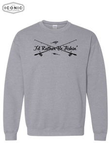 I'd Rather Be Fishin' - Heavy Blend Sweatshirt