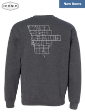 Load image into Gallery viewer, Stingrays with Map - Heavy Blend Sweatshirt
