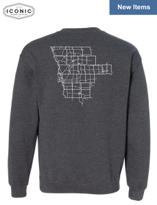 Stingrays with Map - Heavy Blend Sweatshirt