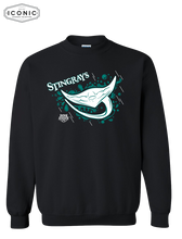 Load image into Gallery viewer, Stingrays with Map - Heavy Blend Sweatshirt
