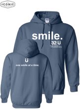 Load image into Gallery viewer, SMILE - D1 - Heavy Blend Hooded Sweatshirt
