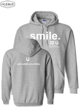 Load image into Gallery viewer, SMILE - D1 - Heavy Blend Hooded Sweatshirt
