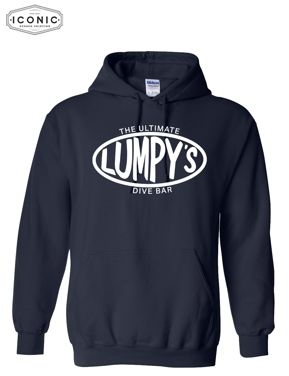 LUMPY'S Dive Bar - D5 - Heavy Blend Hooded Sweatshirt