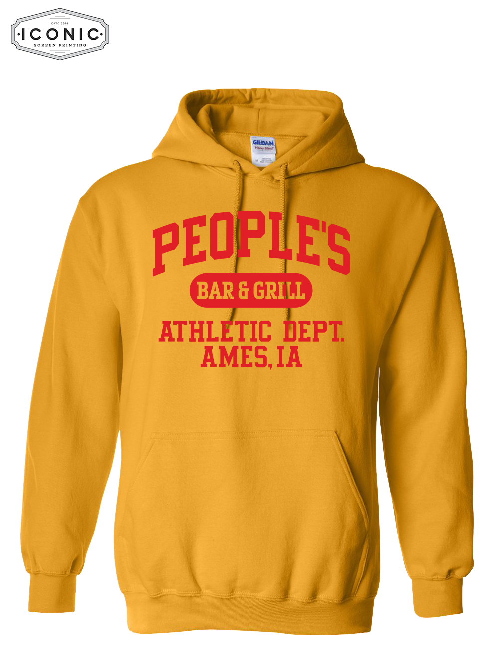 People's Athletic Dept. Heavy Blend Hooded Sweatshirt