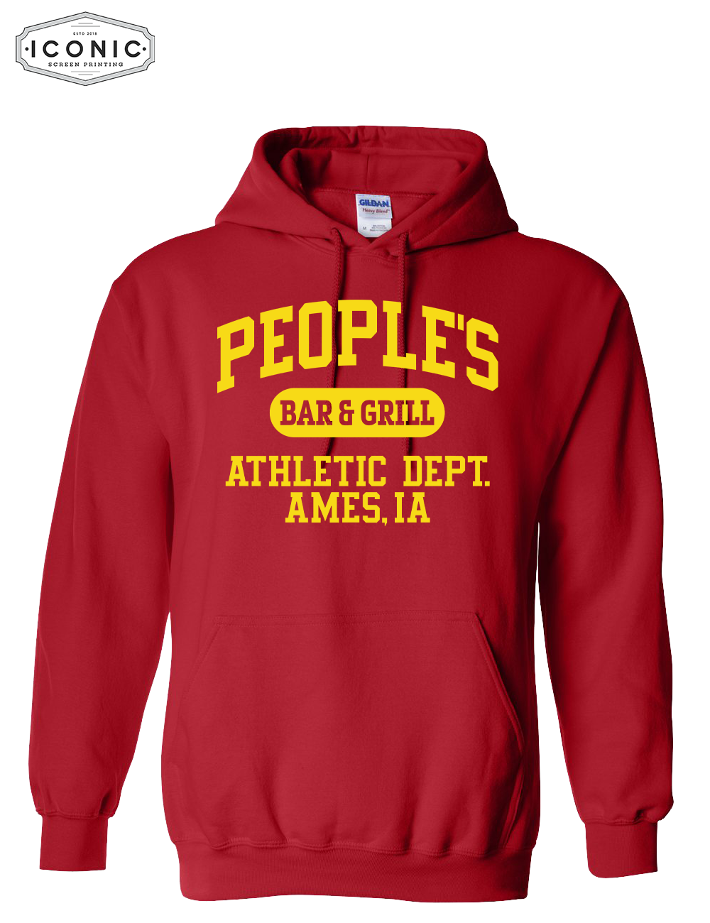 People's Athletic Dept. Heavy Blend Hooded Sweatshirt