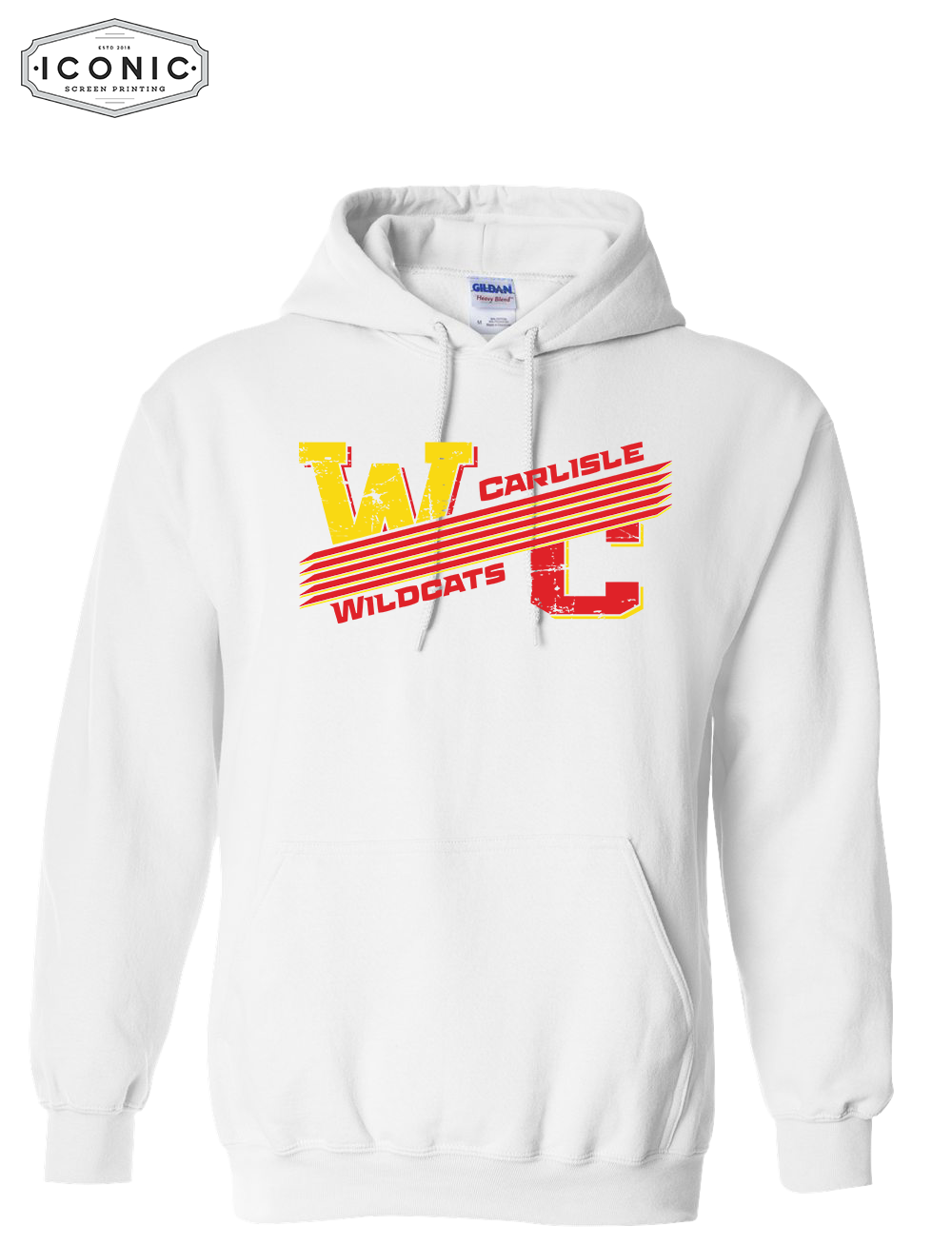 Carlisle Wildcats - Heavy Blend Hooded Sweatshirt