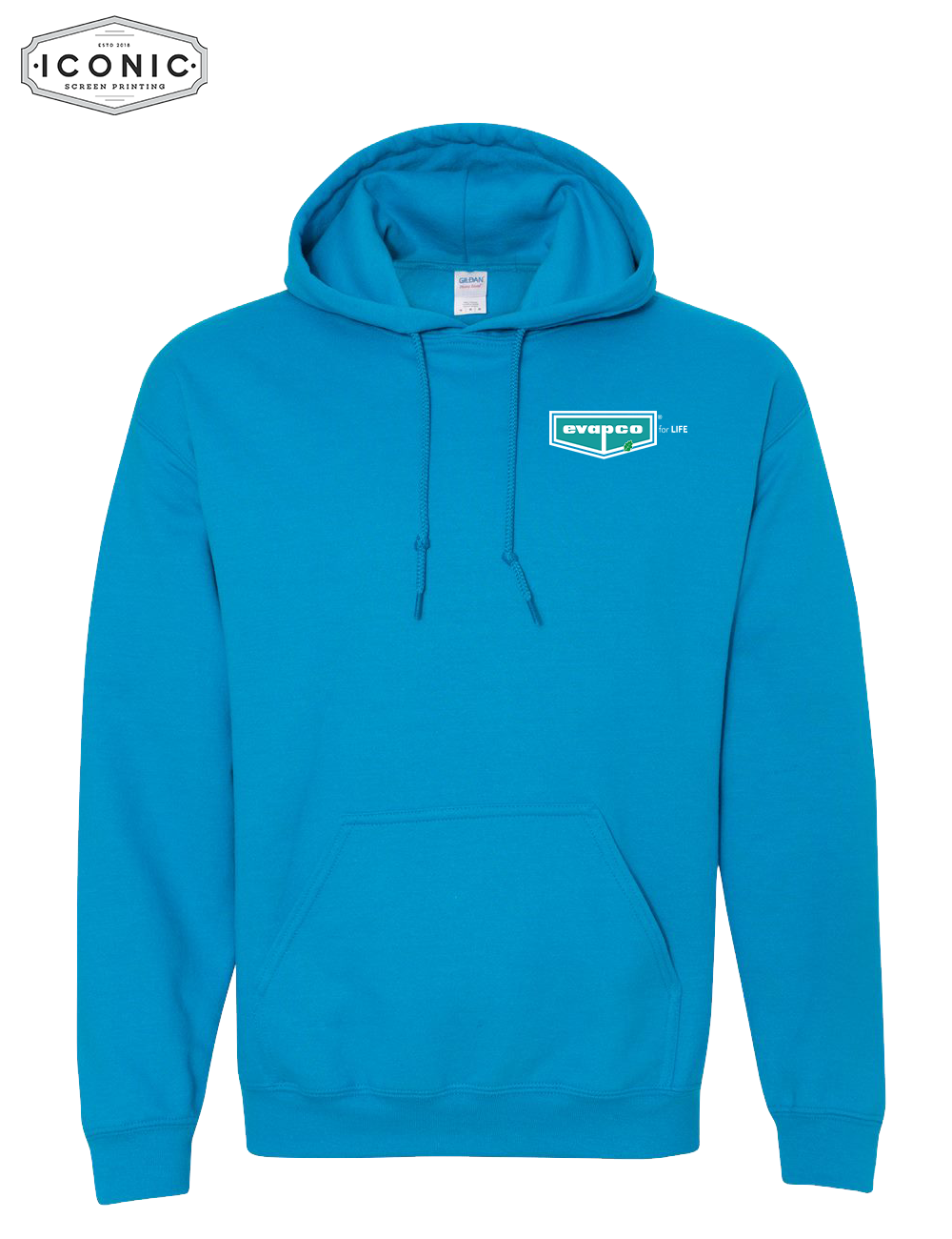 Evapco For Life - Heavy Blend Hooded Sweatshirt - Print – Iconic Screen ...