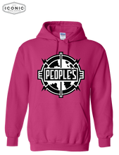 Load image into Gallery viewer, People&#39;s Productions - D1 - Heavy Blend Hooded Sweatshirt
