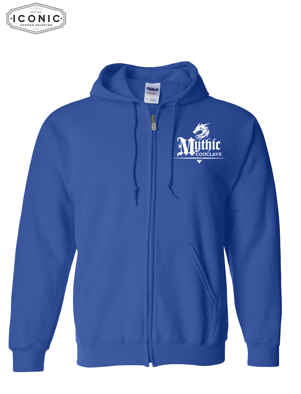 Mythic Conclave Heavy Blend™ Full-Zip Hooded Sweatshirt