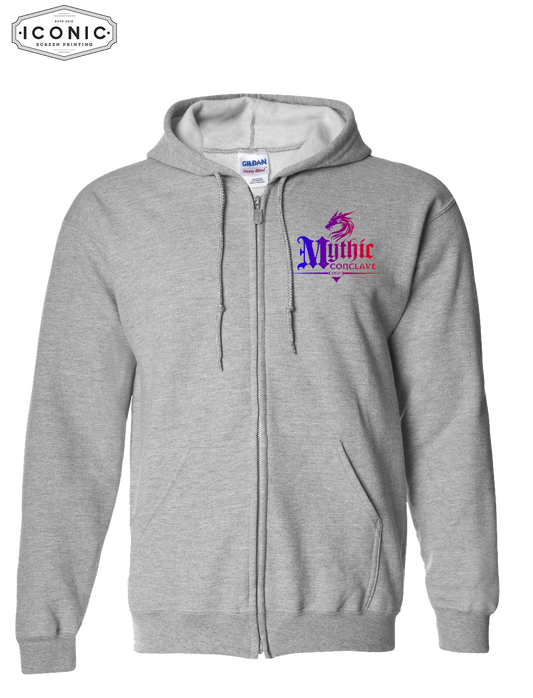 Mythic Conclave Heavy Blend™ Full-Zip Hooded Sweatshirt