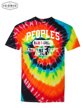 Load image into Gallery viewer, People&#39;s Athletic Dept. - D2 - Multi-Color Spiral Tie-Dyed T-Shirt
