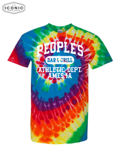 Load image into Gallery viewer, People&#39;s Athletic Dept. - D2 - Multi-Color Spiral Tie-Dyed T-Shirt
