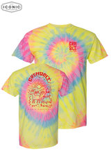 Load image into Gallery viewer, Greenbelt Music Festival - Multi-Color Spiral Tie-Dyed T-Shirt
