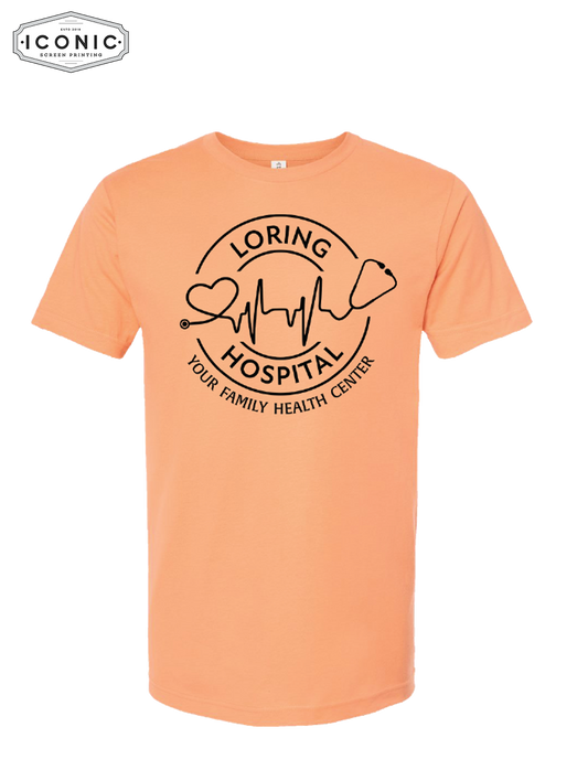 Loring Hospital - Unisex Fine Jersey T-Shirt