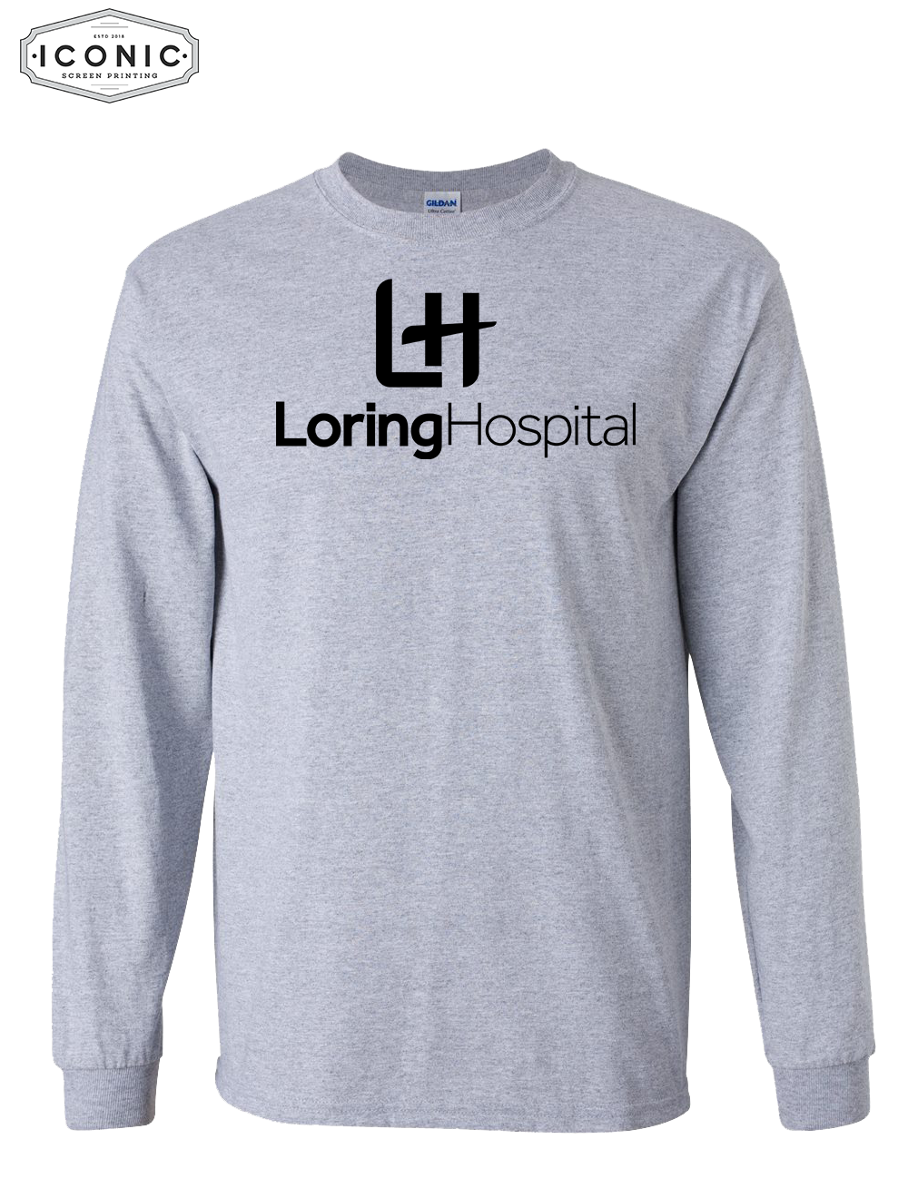 Loring Hospital Ultra Cotton® Long Sleeve T-Shirt