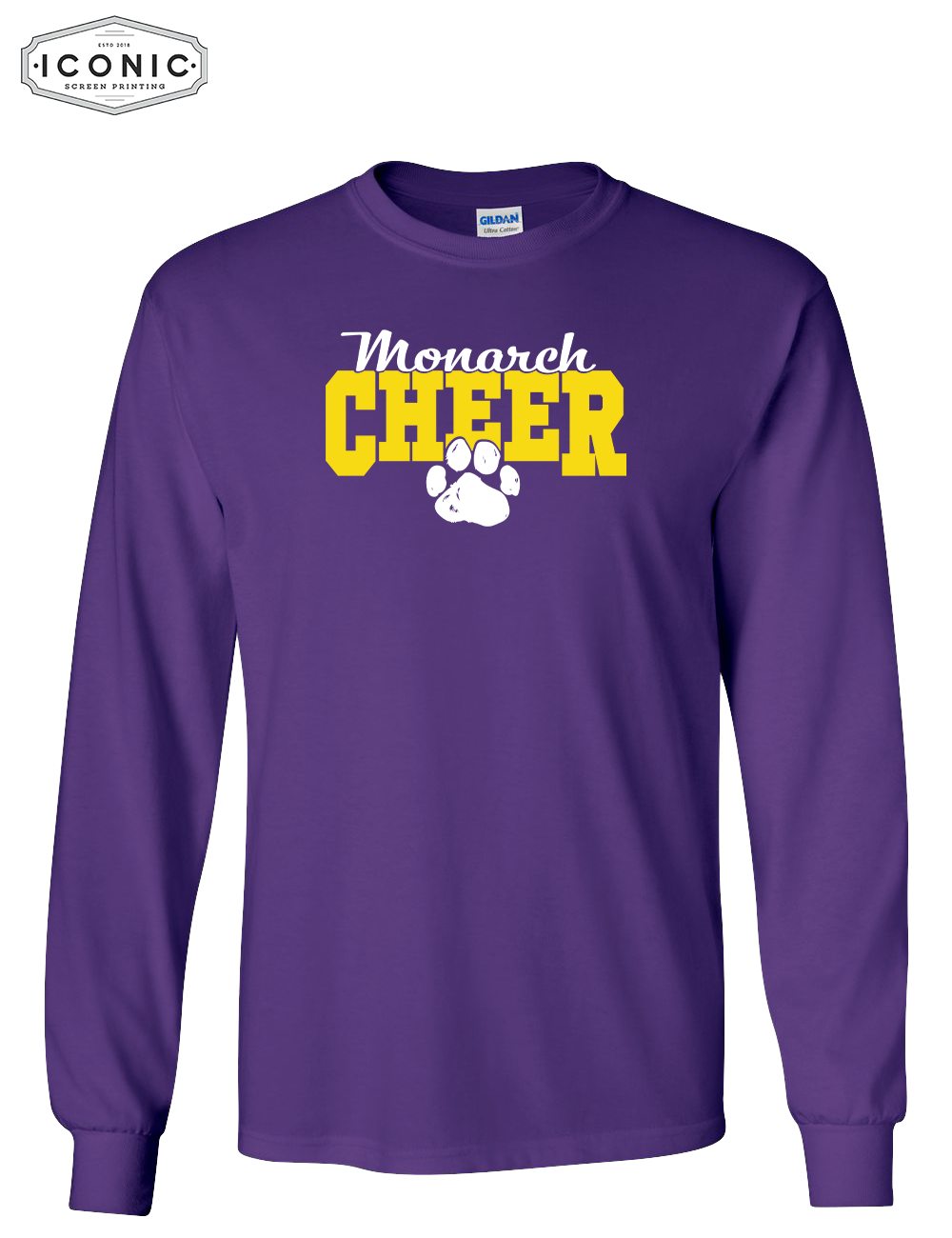 Monarch Cheer Paw - Ultra Cotton Long Sleeve