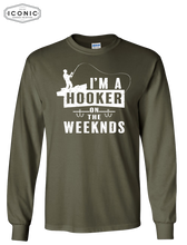 Load image into Gallery viewer, Hooker on the Weekends - DryBlend T-shirt
