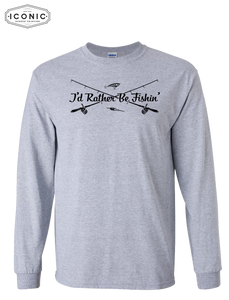 I'd Rather Be Fishin' - DryBlend T-shirt