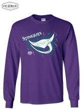 Load image into Gallery viewer, Stingrays with Map - Ultra Cotton Long Sleeve
