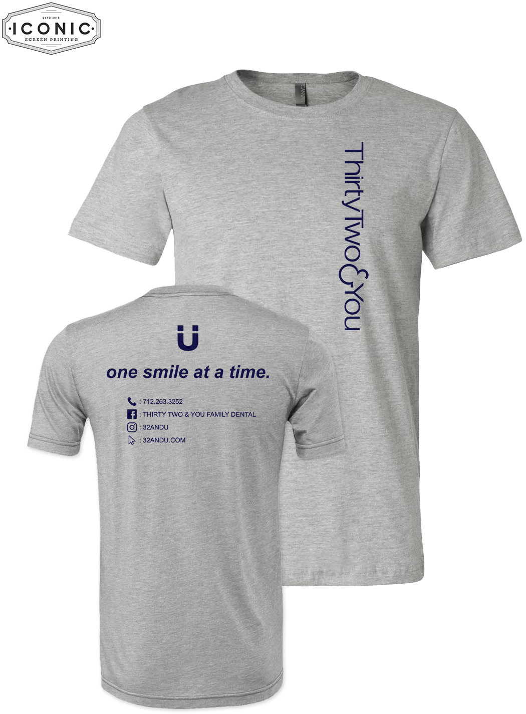 Thirty Two & You - D2 - Bella+Canvas-Unisex Jersey Tee