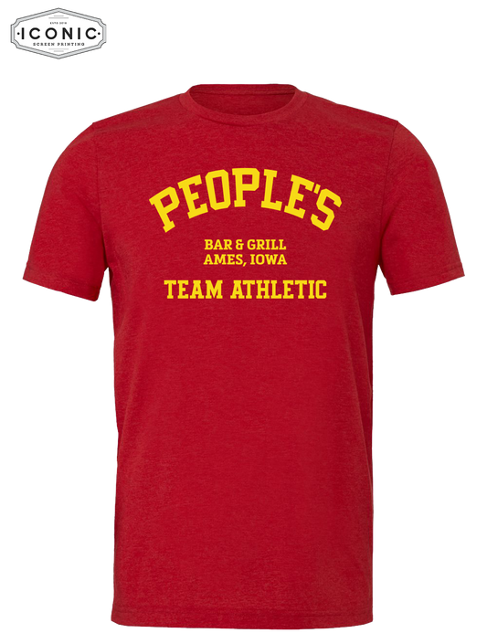 People's Team Athletic Unisex CVC Jersey Tee