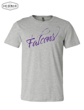 Load image into Gallery viewer, Falcons Script - CVC Unisex Jersey Tee
