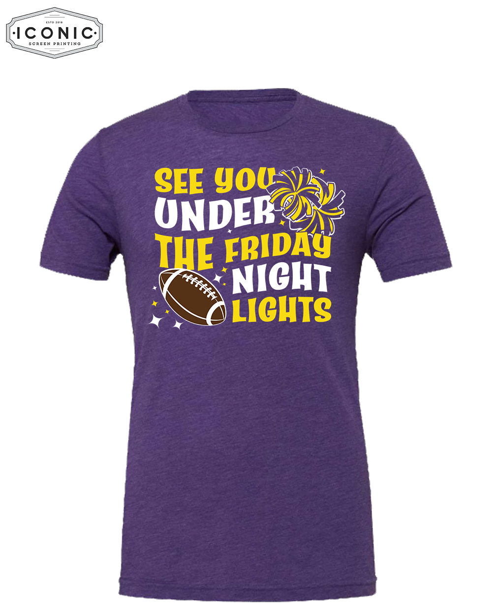 Friday Night Lights - Unisex CVC Jersey Tee