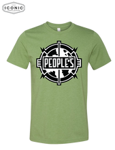Load image into Gallery viewer, People&#39;s Productions - D1 - Unisex CVC Jersey Tee
