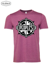 Load image into Gallery viewer, People&#39;s Productions - D1 - Unisex CVC Jersey Tee
