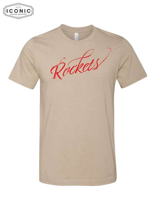 Rockets Script - CVC Unisex Jersey Tee