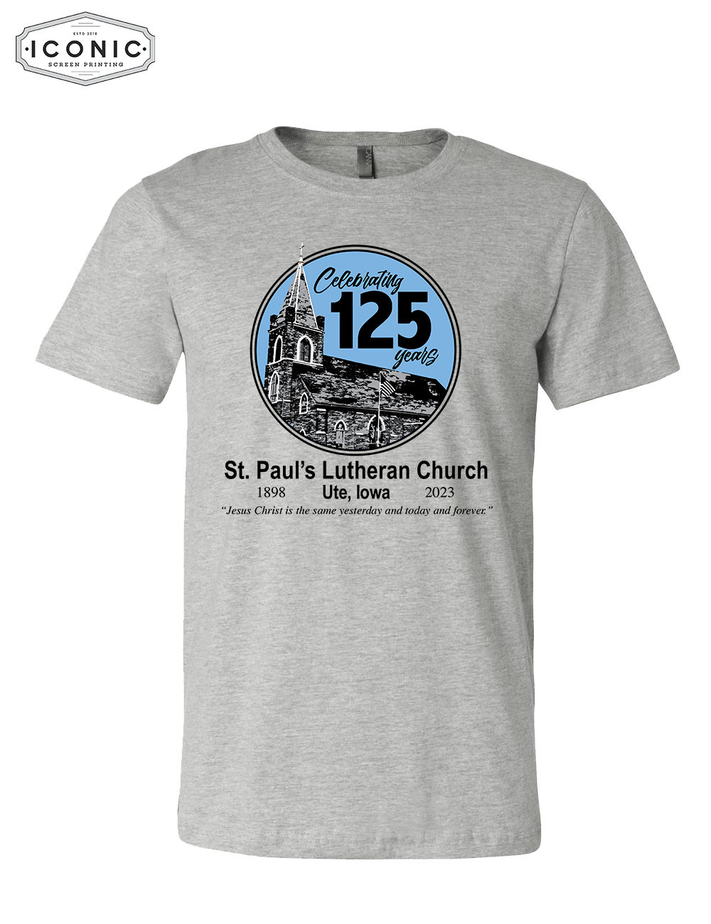 St. Paul's 125th Celebration - CVC Unisex Jersey Tee