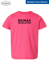 Load image into Gallery viewer, RE/MAX Revolution - Rabbit Skins Toddler Fine Jersey Tee - Print
