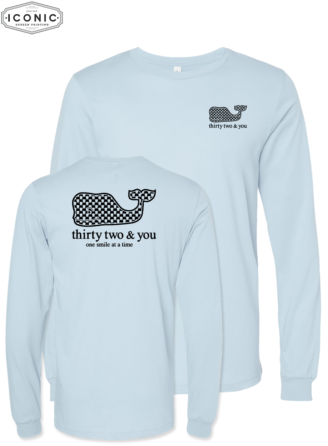 Whale 32& U - D3 - Unisex Jersey Long Sleeve