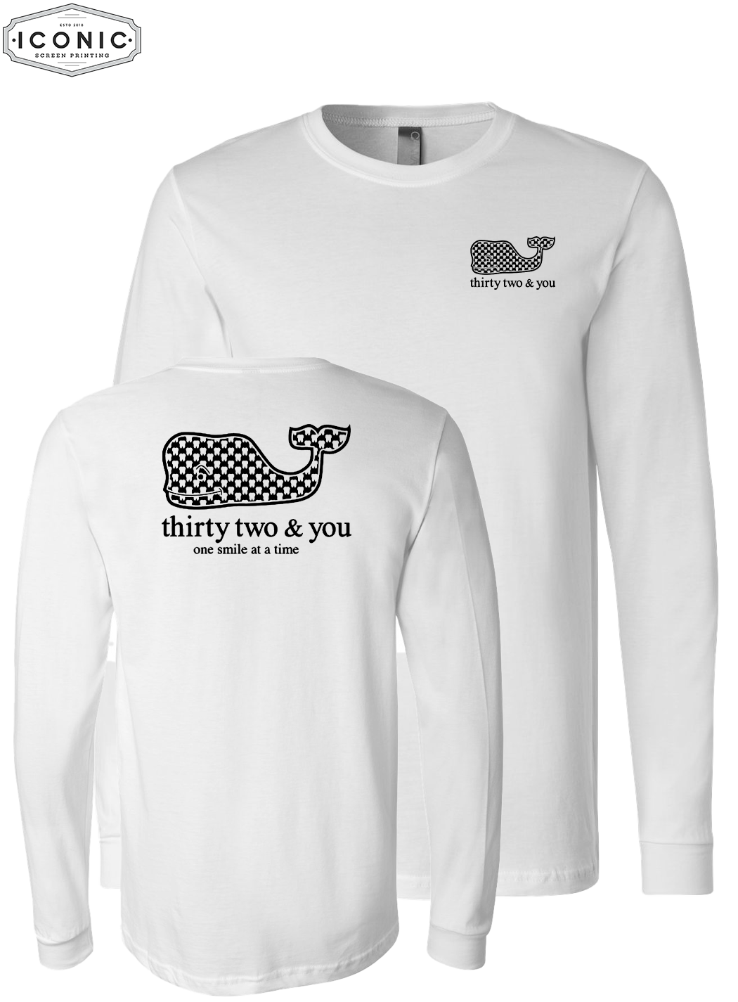 Whale 32& U - D3 - Unisex Jersey Long Sleeve