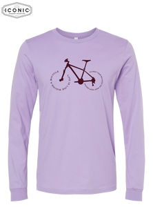 Like Riding A Bike - D3 - BELLA+CANVAS - Unisex Jersey Long Sleeve Tee